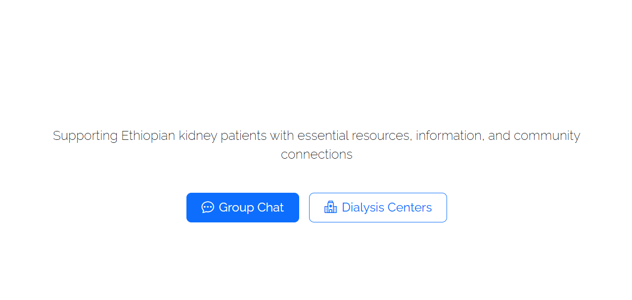 Kidney Patient Support Application