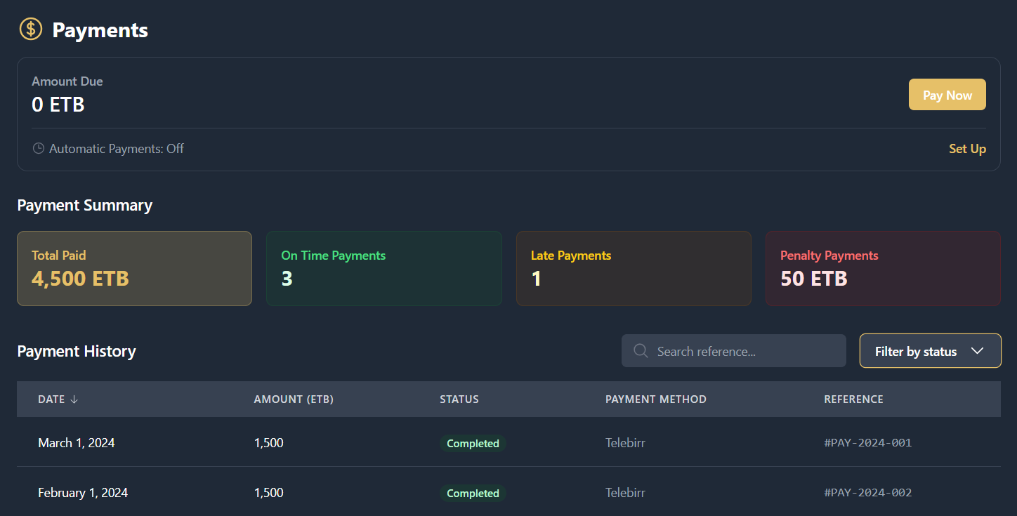 EtPay-Rent - Property Managment System
